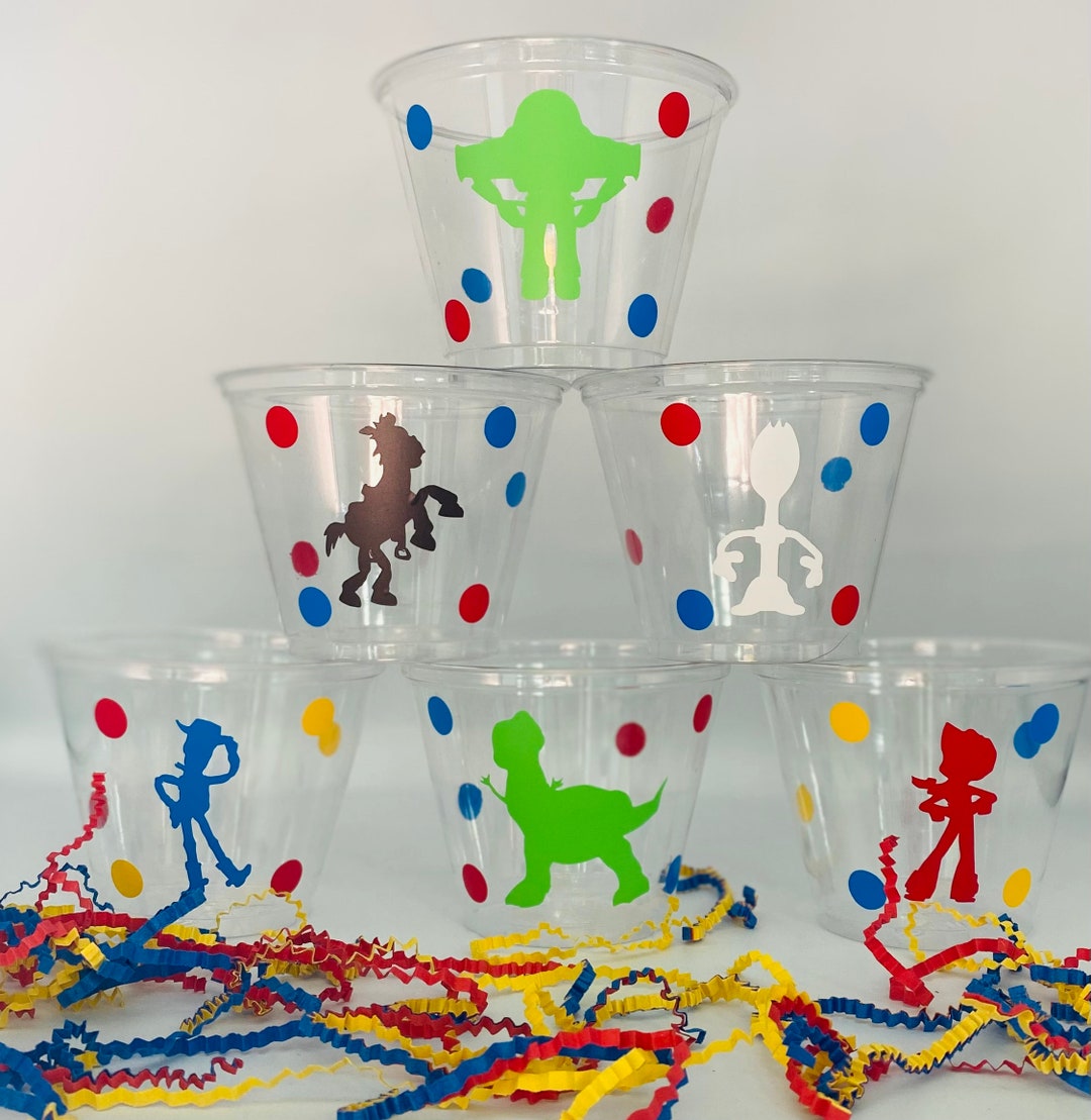 Toy Story Party Cups, Toy Story Birthday Cups, Woody Party Cups, Toy ...