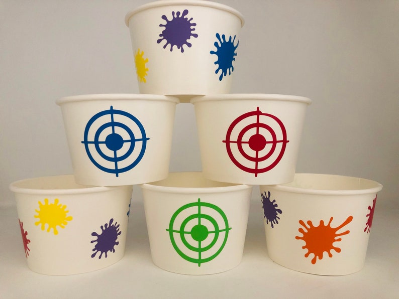 Paintball Party Supplies Paintball Birthday Party Paintball Etsy