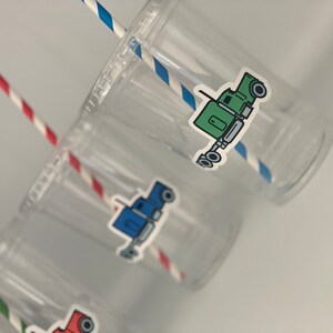 Semi Truck Party Cups, Big Rig Party Cups, 1st Birthday, Work Party ...