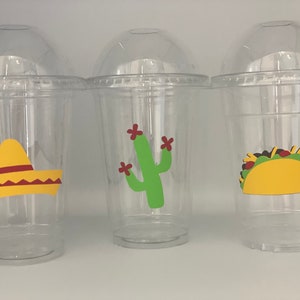 Taco Party cups, Taco Birthday Party, Fiesta, First Fiesta, Baby Shower, Cactus Party, Taco baby shower, Cinco De Mayo, Uno, Disposable