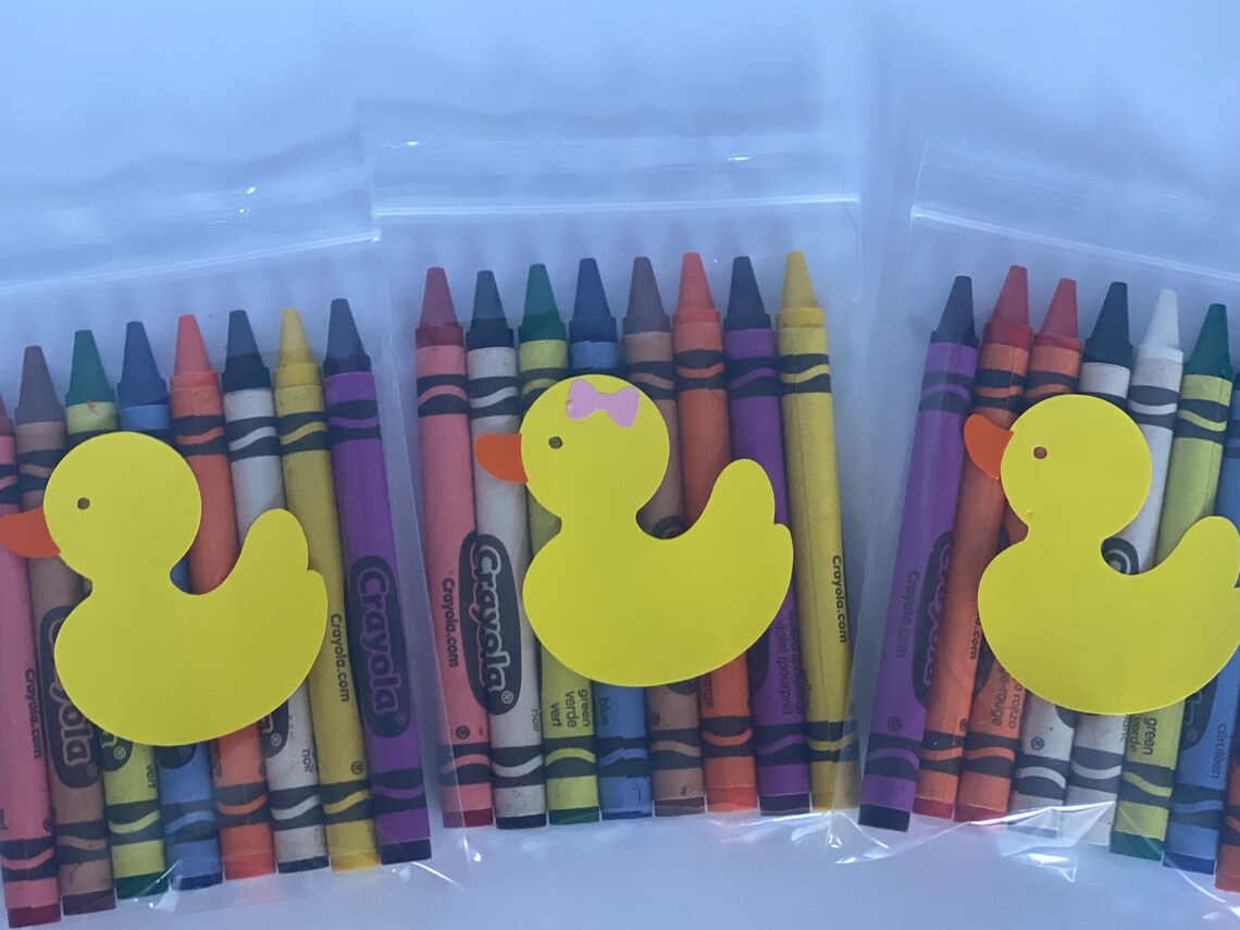 Rubber Duck Party Favors Rubber Duck Birthday Party Party Etsy