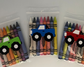 Monster Truck party Favors, Monster Truck Birthday Party Favors, Monster Truck first birthday, Monster Truck baby shower,Party supplies
