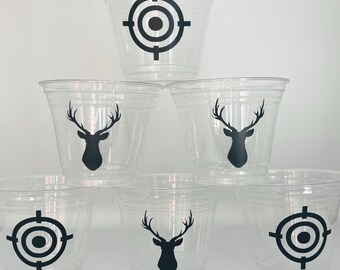 Deer Party, Deer or Doe, Deer Baby Shower, Gender Reveal Baby shower,  Hunting party, Deer party Supplies, Hunting Party Favors