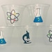 Science Party Snack Cups, Mad Scientist Party Cups, Science Birthday ...