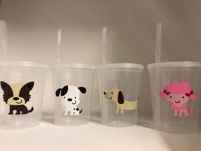 Dog Party Favors Puppy Party Favors Adopt a Pet Party Cups Etsy