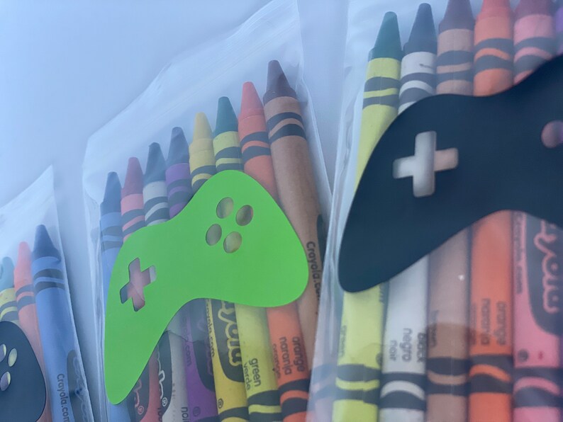 Gaming Party Favors Video Game Party Favors Gamer Party Etsy