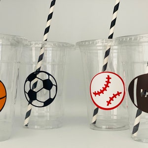 Sport party cups, basketball party, Sports Baby Shower cups, Sports Party Favors Cups, Sport party supplies,Sports Party favor, Disposable