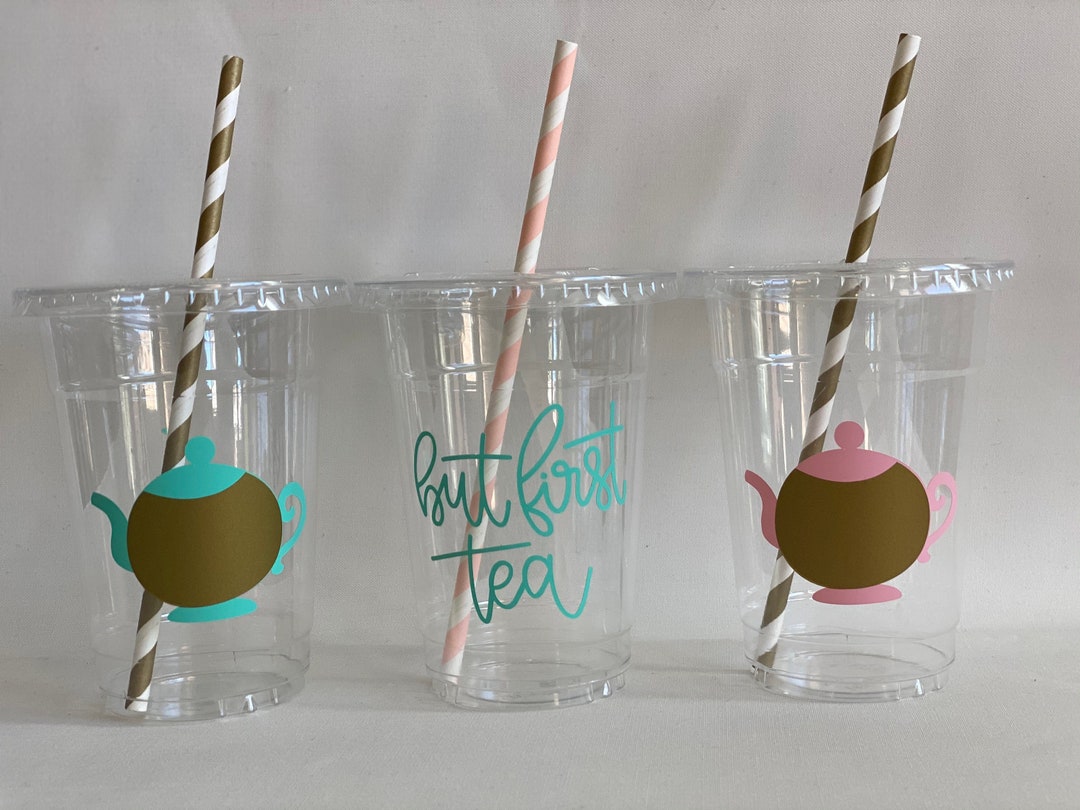 Tea Party Cups Tea Party Birthday Tea Party Supplies Tea Etsy