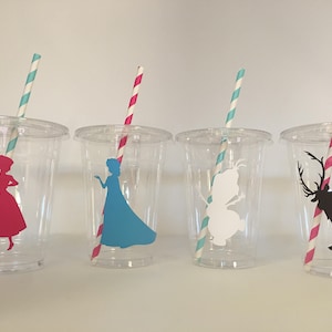 Frozen party cups, Frozen Birthday Party Cups, Elsa Party Cups, Anna Party Cups, Olaf Party,Frozen Party favor, Frozen Supplies, Disposable