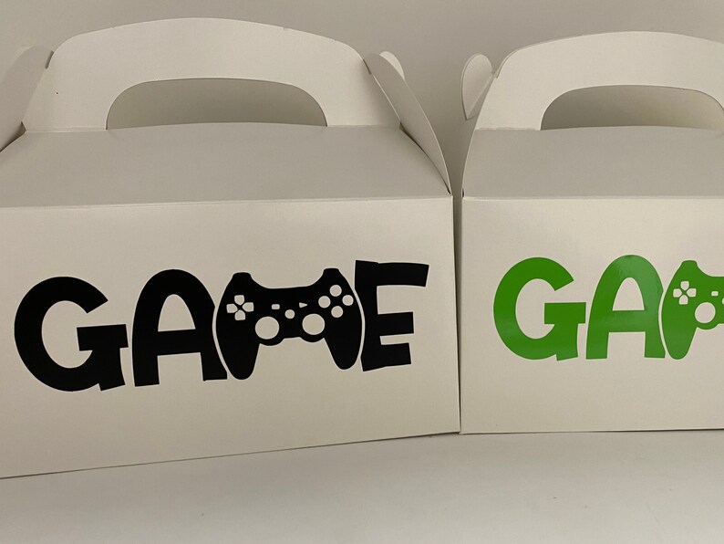 Video Game Party Bags Gamer Party Bags Gaming Party Favor Etsy