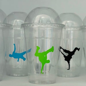 Hip Hop Party Supplies, Hip Hop Party Cups, Hip Hop Birthday Party, Dance Party Supplies, Break Dancing Party Supplies,