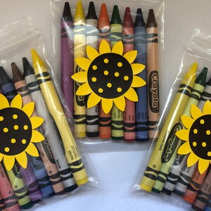 Sunflower Party Favors, Sunflower Birthday Party Favors, Sunflower bridal Shower, Sunflower baby shower, Sunflower party supplies, Flower