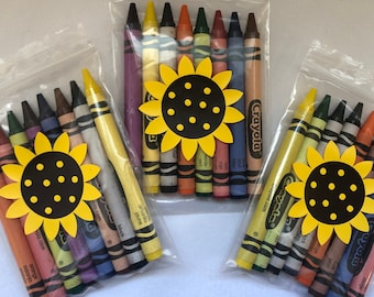 Sunflower Party Favors, Sunflower Birthday Party Favors, Sunflower bridal Shower, Sunflower baby shower, Sunflower party supplies, Flower