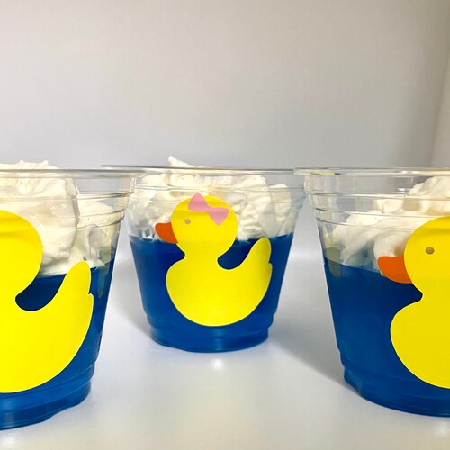 Rubber Duck Party Cups Duck Party Rubber Duck Baby Shower - Etsy