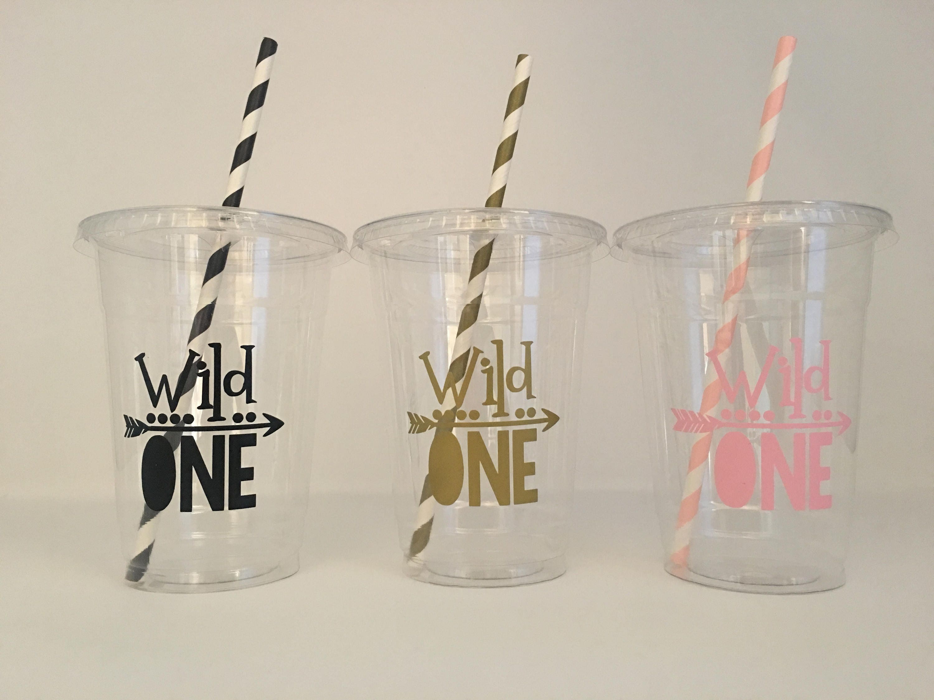 Wild one Party cups Wild One Birthday party cups Wild One Etsy