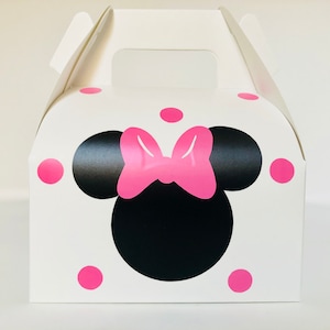 Minnie Party Favor Boxes, Minnie Favor Boxes, Minnie Birthday Party Favors,Minnie Mouse Party Supplies,Minnie Party Favors,Mickey and minnie