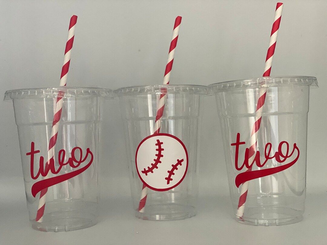 Baseball Party Cups, Sports Party Cups, Baseball Birthday Party, Baseball Baby Shower, Baseball