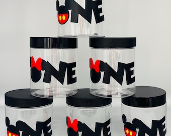 First Birthday Mickey Party Favor, Minnie Favor Containers, Minnie Birthday Party Favors, Party Supplies,Minnie Party Favors,turning one