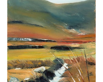 Bog Stream Achill - Limited Edition Giclée Print