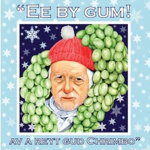 Kerstkaart, Last of the Summer Wine, compo.
