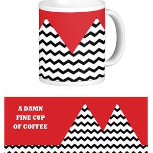 Twin Peaks Inspired Mug.