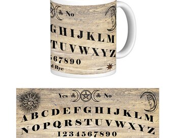 Spirit Board Tasse. Ouija. Halloween.