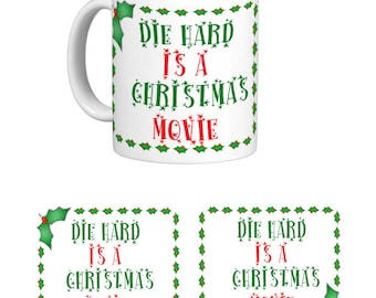 Die Hard ist eine Weihnachtsfilm-Tasse.