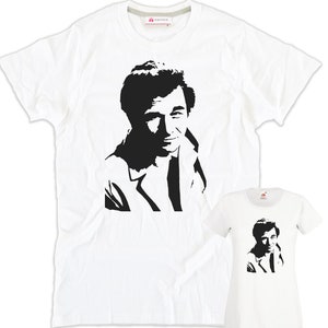 Columbo T-Shirt Leutnant Colombo Fernsehserie nur noch eine Sache Mann weiße Frau
