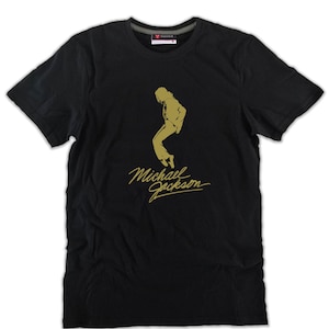 T-shirt Michael Jackson BAD smooth criminal cotone nera o bianca MJ anni 80 90 musica pop