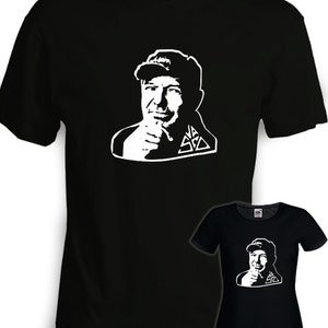 T-shirt Vasco Rossi artist rock band man woman black excellent cotton