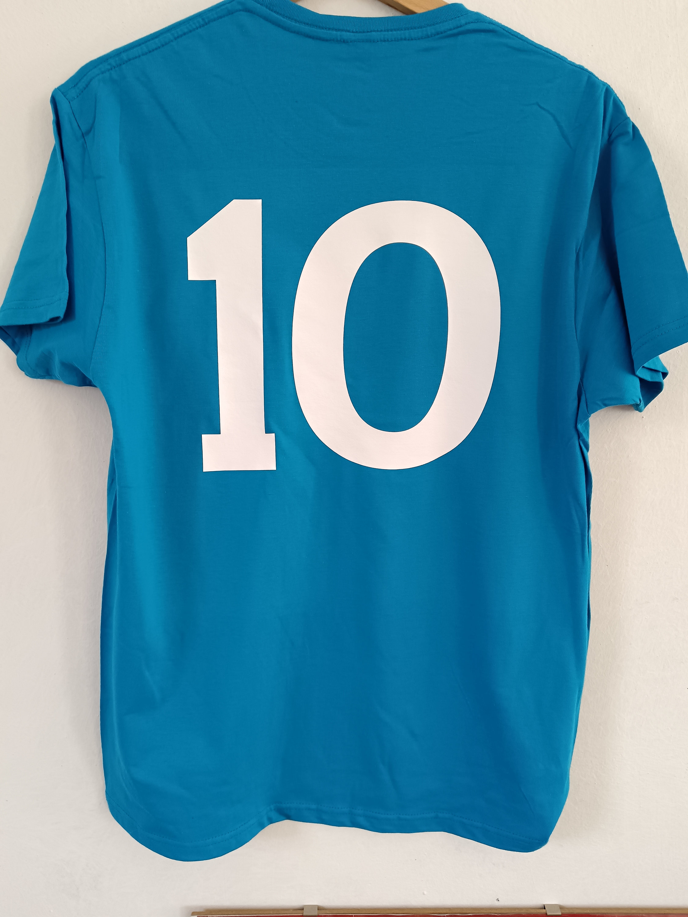 T-shirt MARADONA NAPOLI CIRIO Vintage Style 80s Football 100