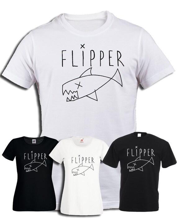 kurt cobain flipper shirt