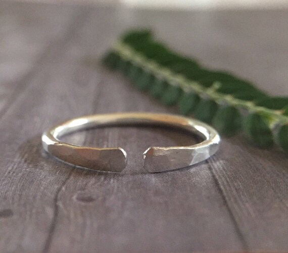 Sterling Silver Ring for Women Simple Minimal Everyday Ring - Etsy UK