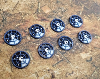 Ambush Tokens,Radar Blips (8er Set)