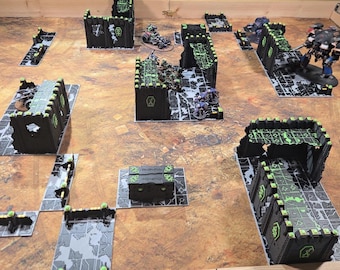 Space Pharaoh 11th edition Wargame Terrain, kompatibel mit dem Warhammer 40k Tournament Begleiter.