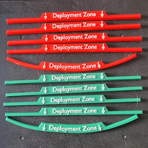 Deployment Zone Markers