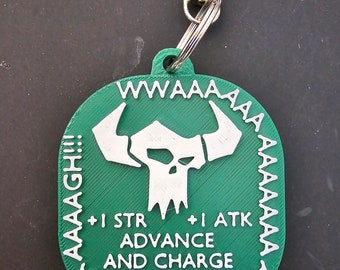 WAAAAGGHH!!! Token Schlüsselanhänger