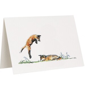 Cartão de felicitações dos Fox Cubs