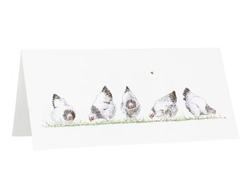 Chicken Greetings Card