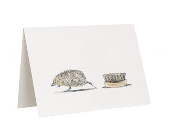 Hedgehog Greetings Card