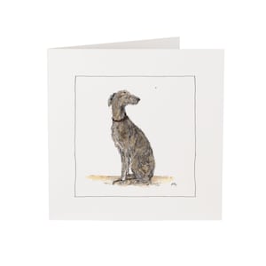 Biglietto di auguri Lurcher