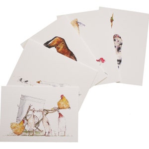 Cartes de correspondance de la basse-cour
