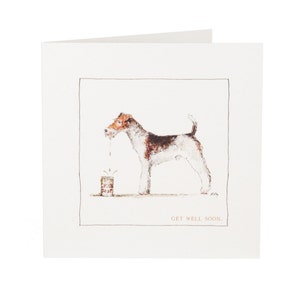 Carte de rétablissement pour chien