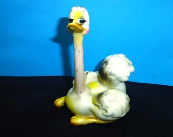 Vintage Josef ostrich figurine