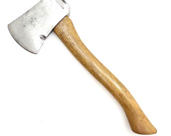 Vintage Collins Official Boy Scout axe hatchet camp camping wood cutting tool