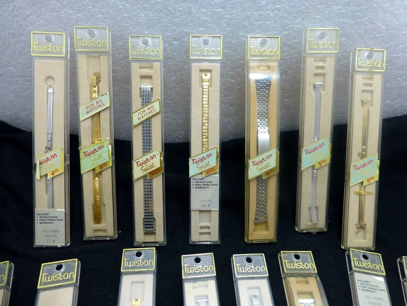 20 Vintage Watch Bands Speidel Twist on Collection NO PINS Etsy
