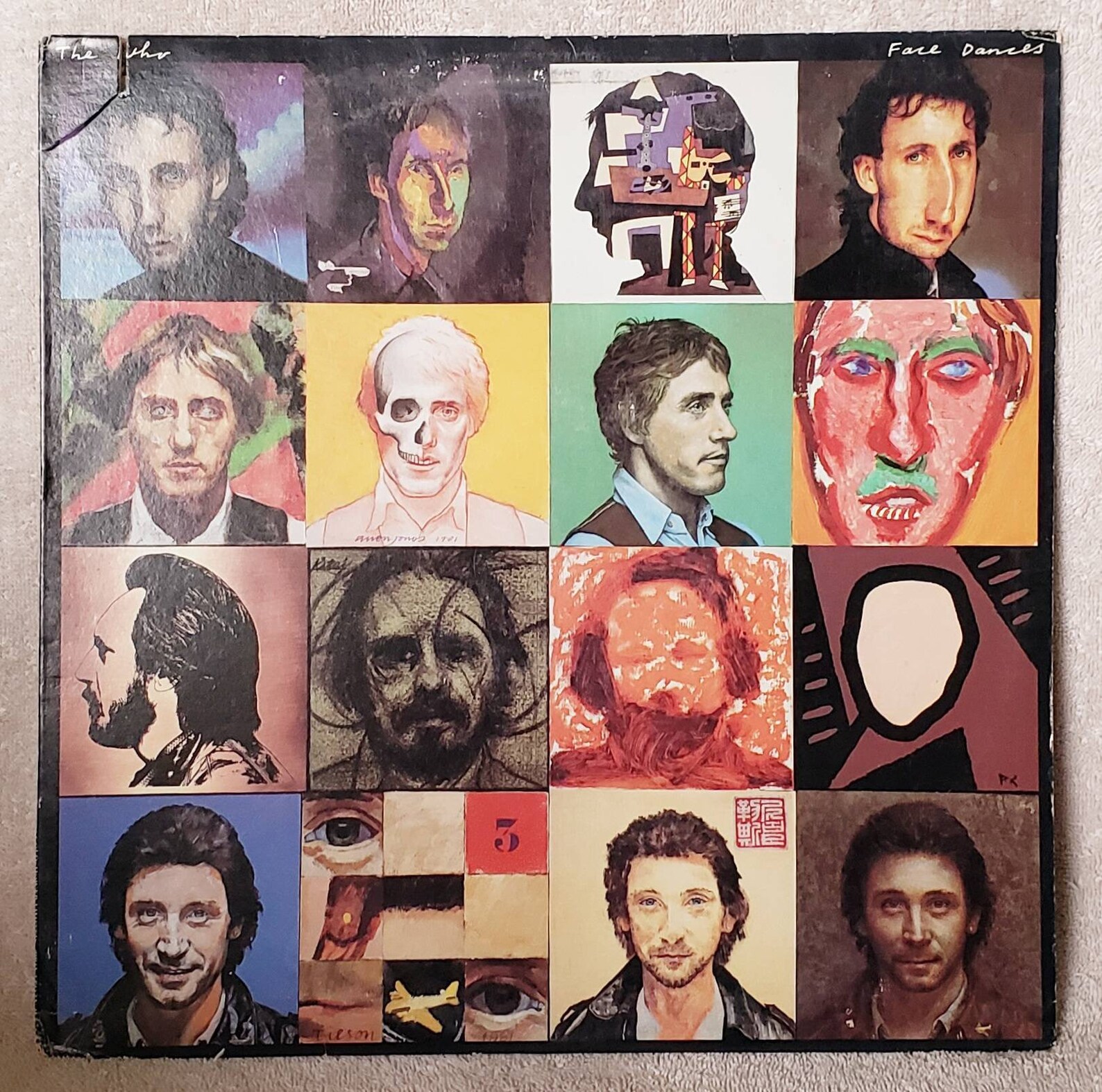 The Who 1981 Face Dances 12 vinyl 33 LP Warner Bros HS Etsy