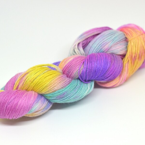 Welche Träume sind gemacht - 100g Superwash Fingersatz Gewicht Socke Garn