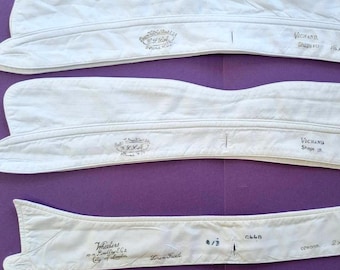 size 15 & 1/2 1930s Vintage detachable collars for a 15 shirt