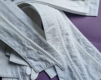 Size 17.5 Vintage Detachable Shirt Collar, Collars & Co Style 51